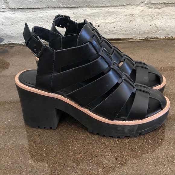 Zara platform sandals - Picture 1 of 5